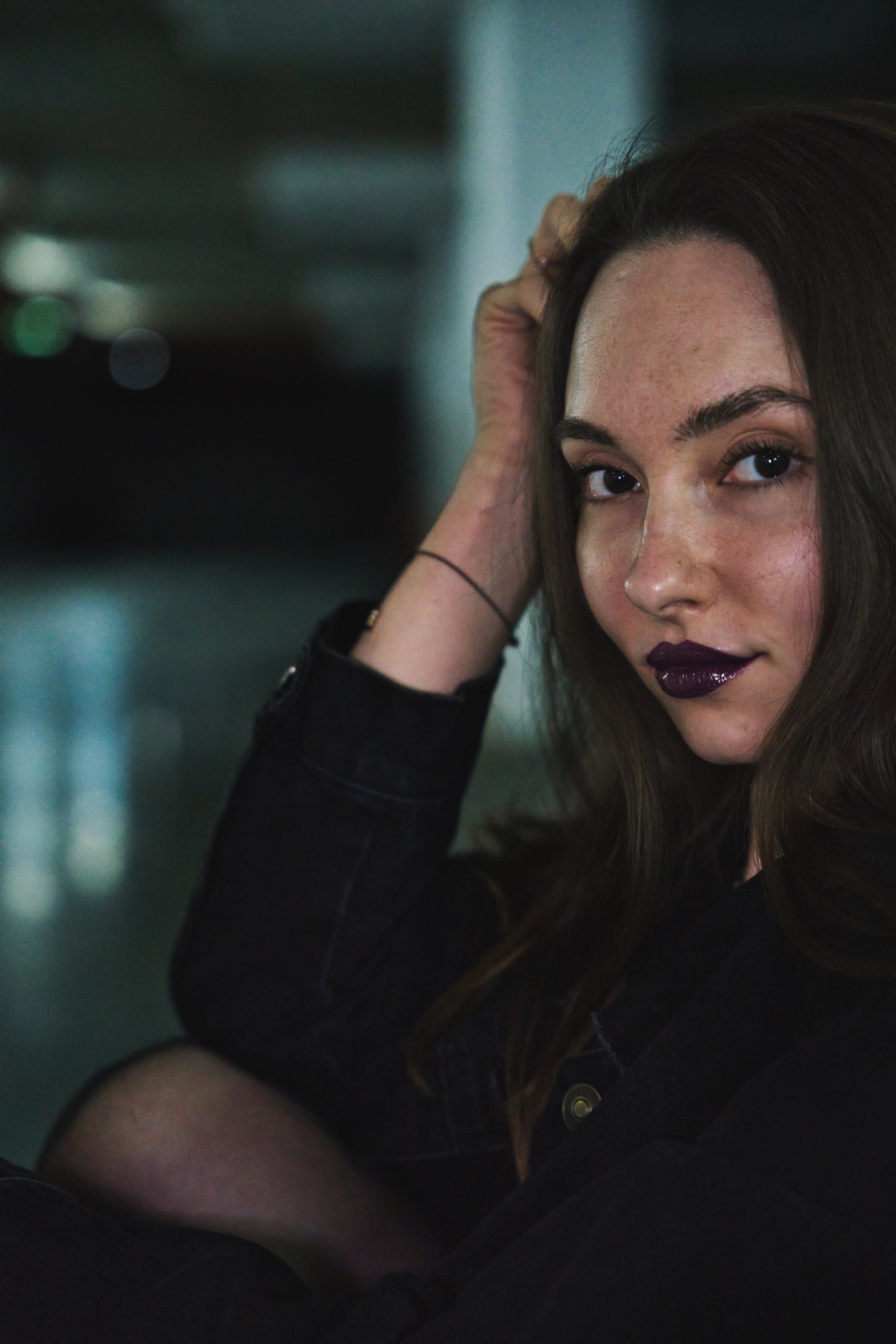 Mroczny portret na parkingu podziemnym w Poznaniu – zdjęcie 7